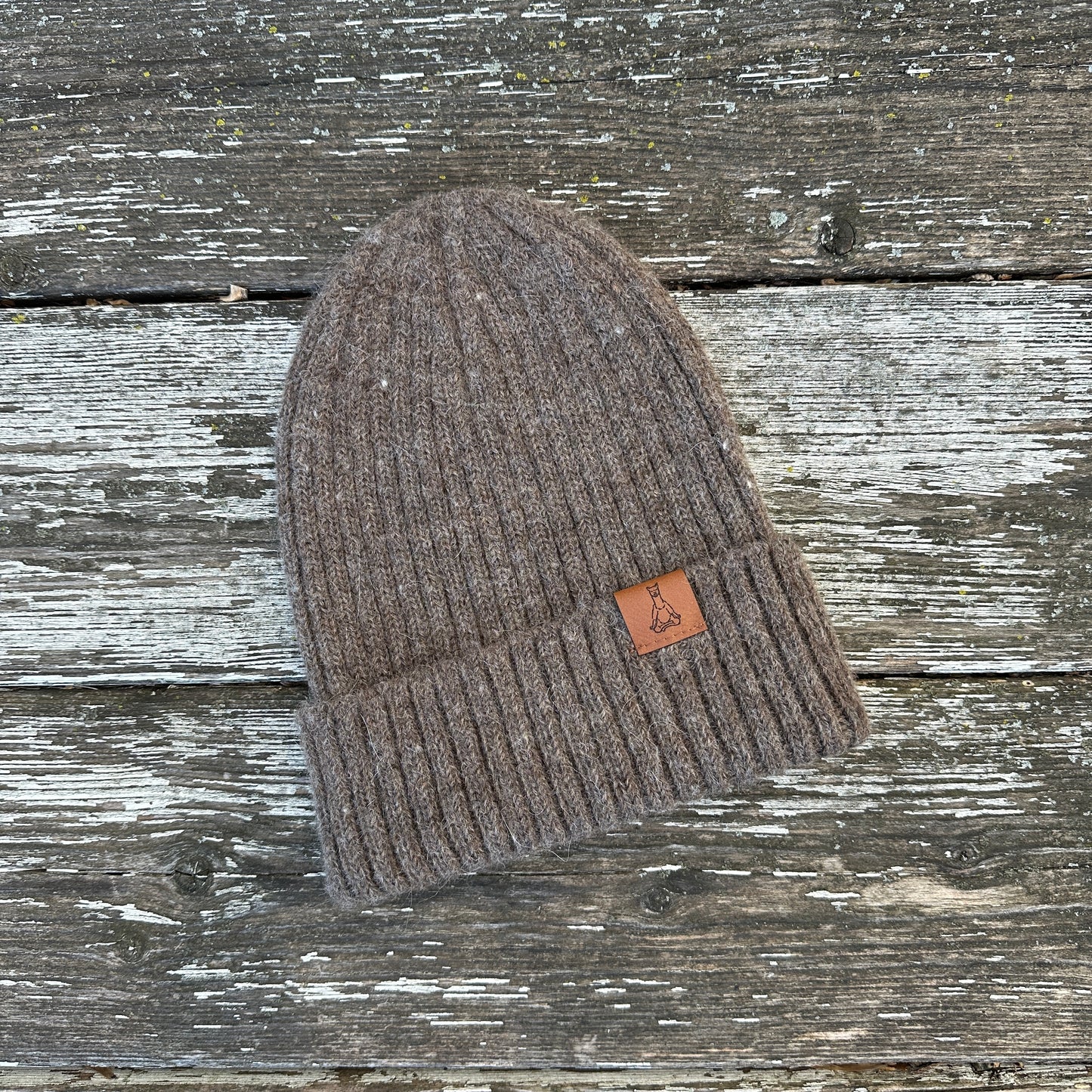 Ribbed Beanie With Logo