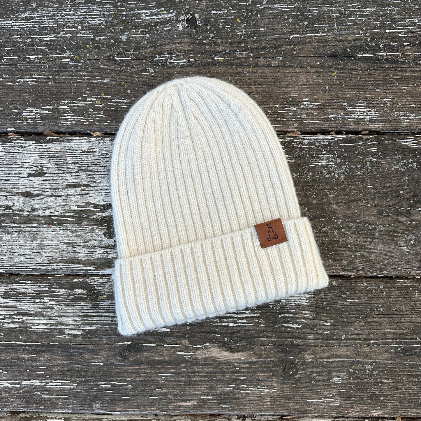 Ribbed Beanie With Logo