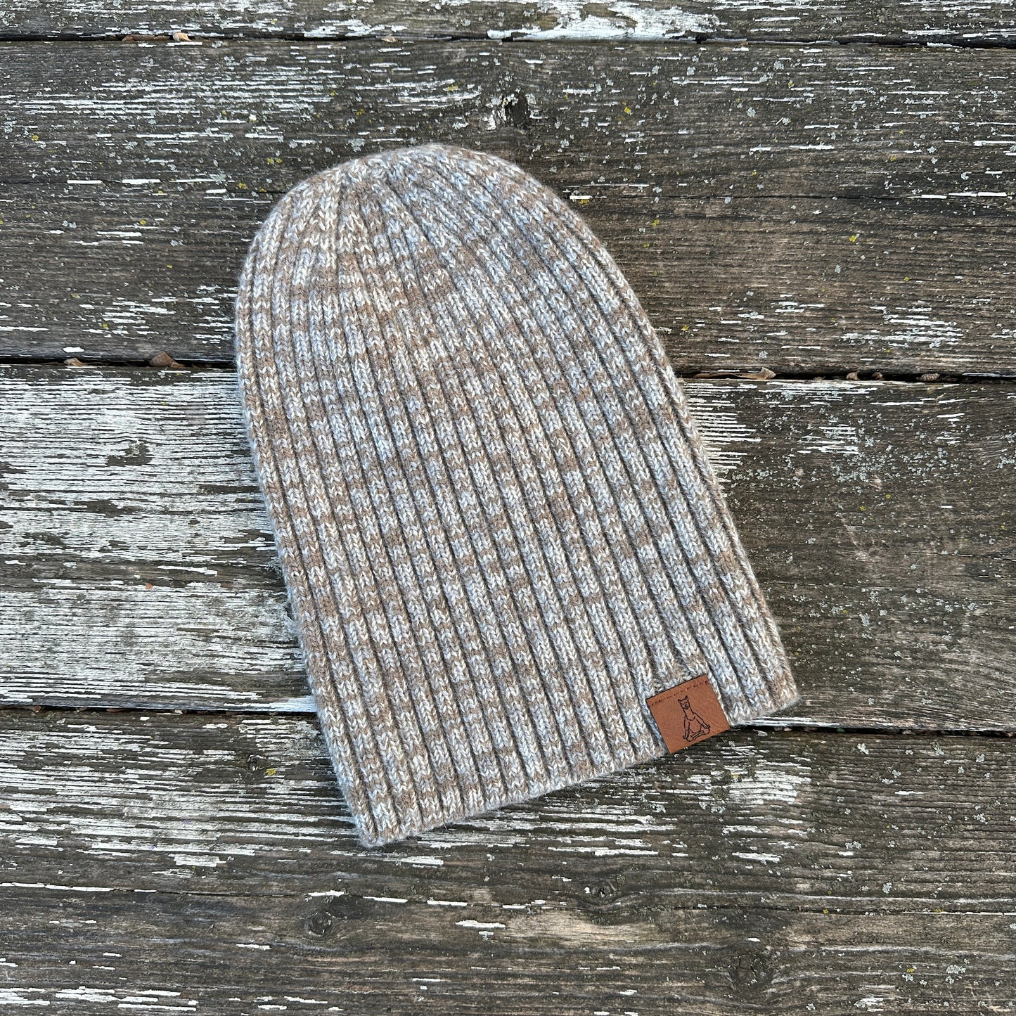 Ribbed Beanie With Logo