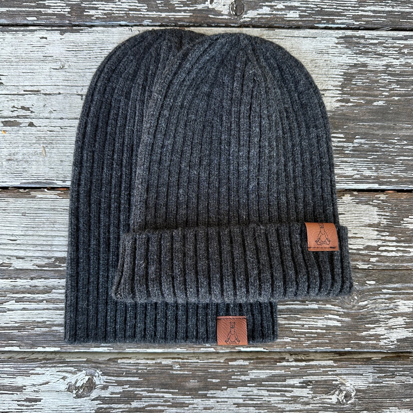 Ribbed Beanie With Logo