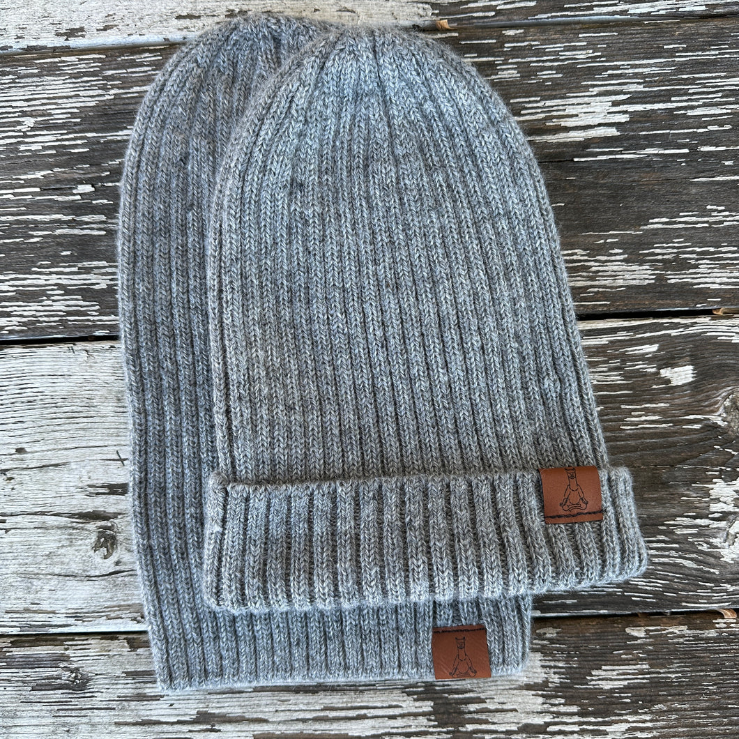 Ribbed Beanie With Logo